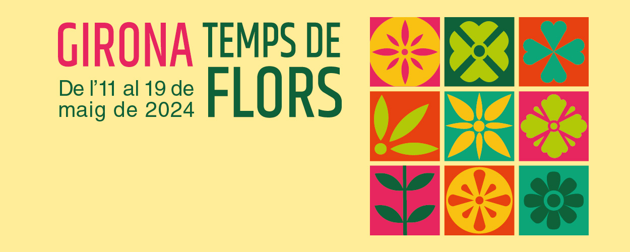 Girona, Temps de Flors. De l'11 al 19 de maig, de 9.30 a 21 h.<br />Dimecres 15 de maig i dissabtes 11 i 18 de maig, de 9.30 a 24 h