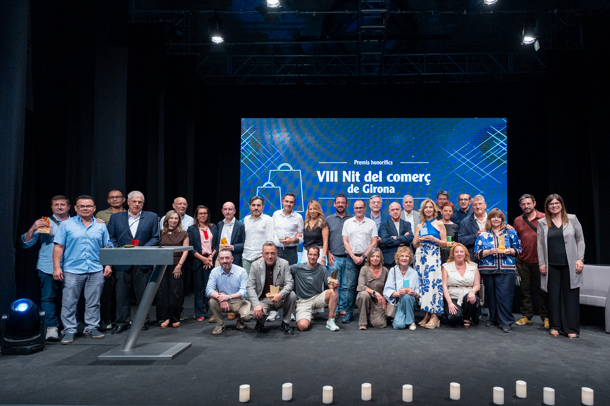 La vuitena edició de la Nit del Comerç de Girona premia un total de 17 ...