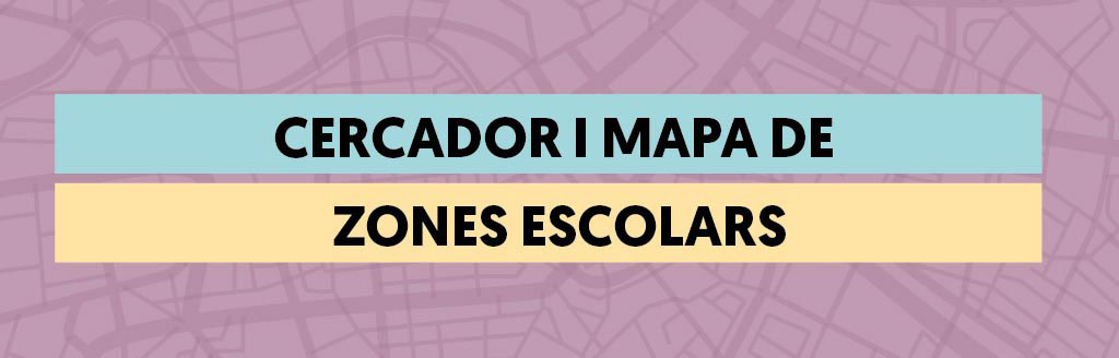 Cercador i mapa de zones escolars