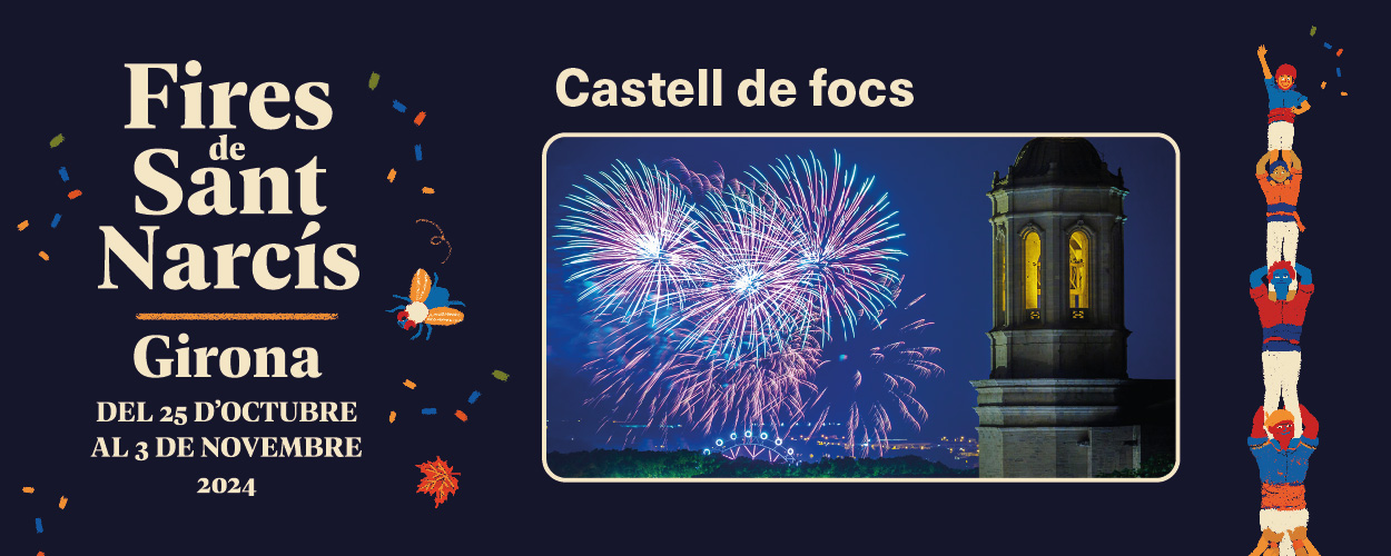 Castell de focs. Retransmissió en directe<br/><small>Diumenge 3 de novembre, 20 h</small>