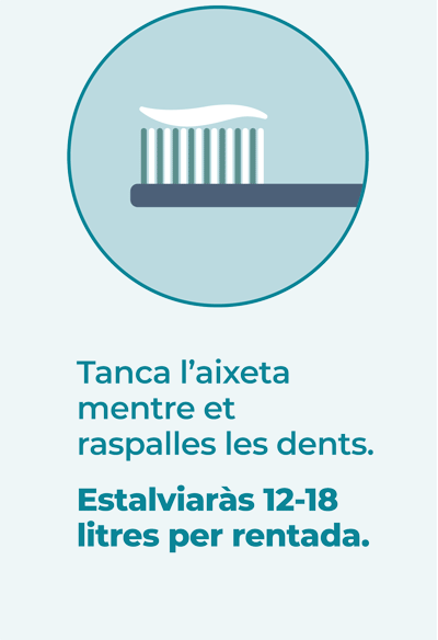 Estalvia aigua cada dia