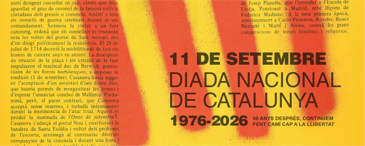 Diada Nacional de Catalunya. 