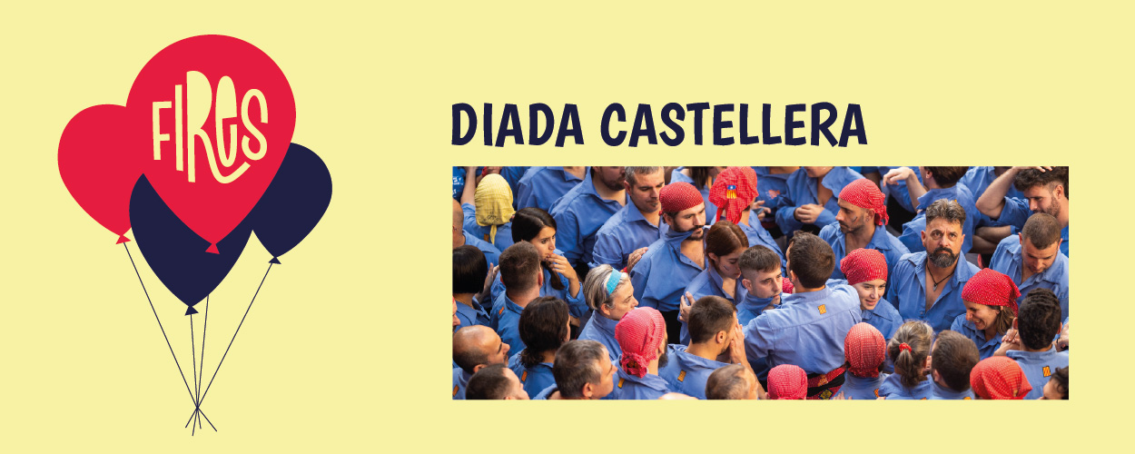 Retransmissió en directe de la Diada Castellera. Diumenge 25 d'octubre, 11.30 h