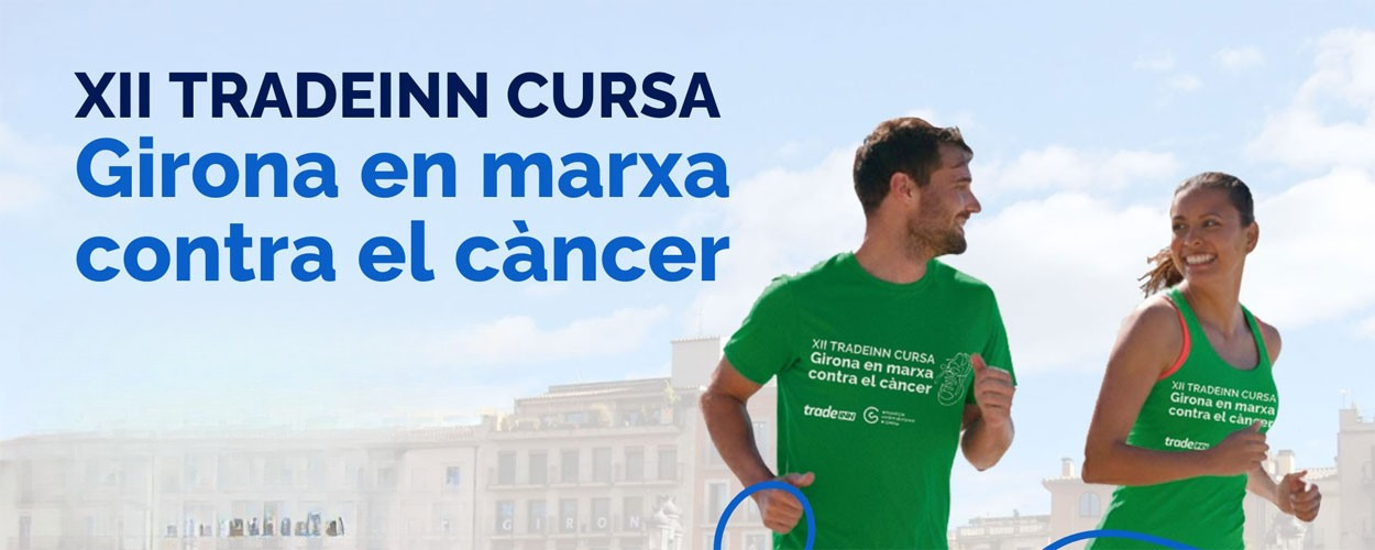12a Tradeinn Cursa Girona en marxa contra el Càncer. Diumenge 1 de febrer