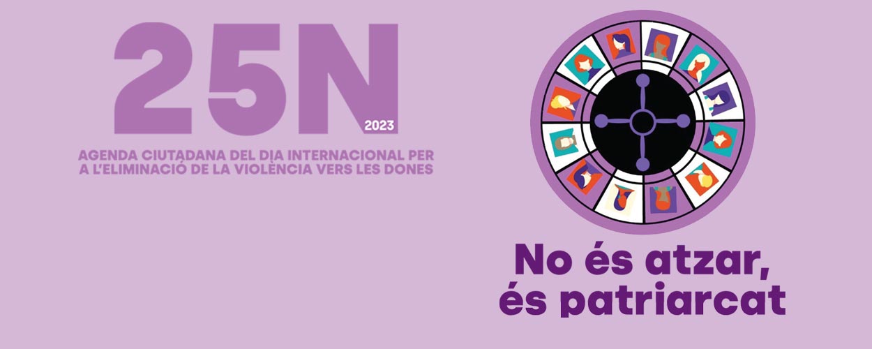 25N. Activitats a la ciutat de Girona amb motiu del Dia Internacional per a l’Eliminació de les Violències vers les Dones