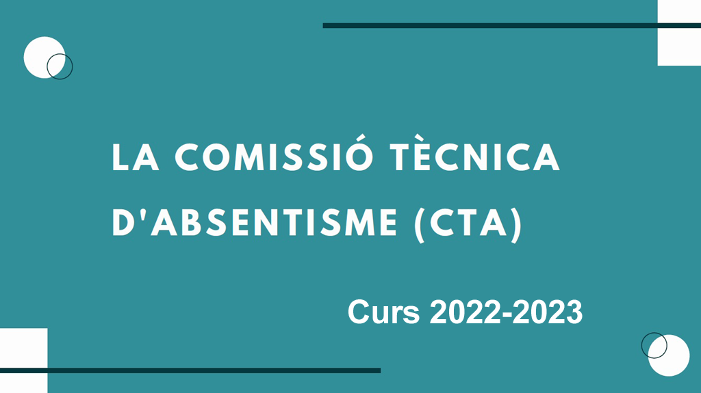 Presentació de la memòria i pla de treball Comissió Tècnica d'Absentisme