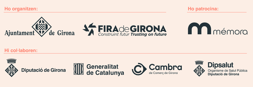 Logotips dels organitzadors, patrocinadors i col·laboradors del congrès