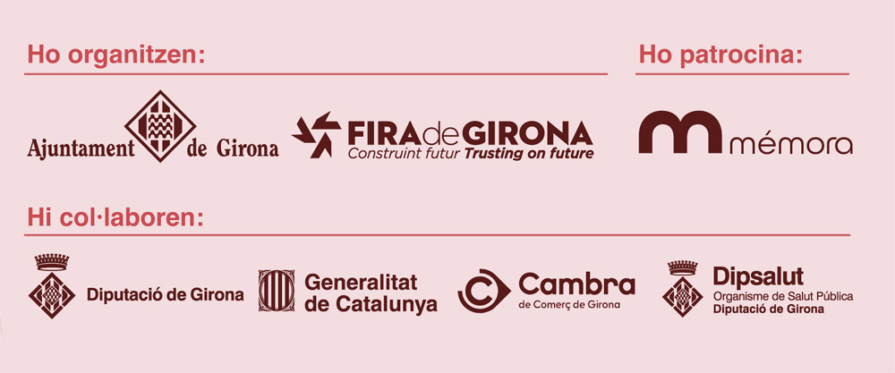 Logotips dels organitzadors, patrocinadors i col·laboradors del congrès